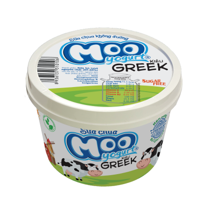 Sữa chua Moo không đường 480g