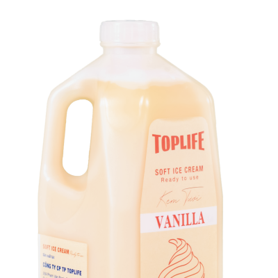 Kem chế biến sẵn bình 1.8 lít vị vani